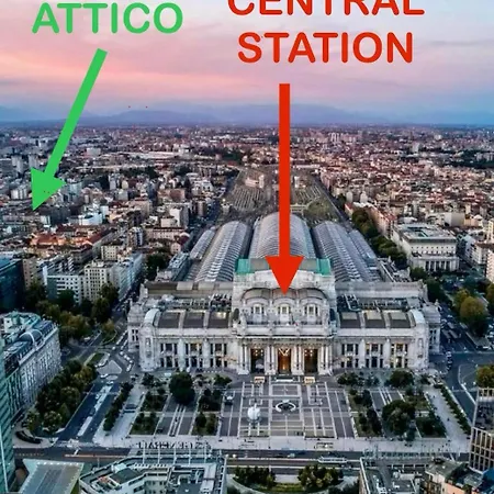 Penthouse In The Sky With 30 Sqm Terrace Milan Central Station Exterior photo