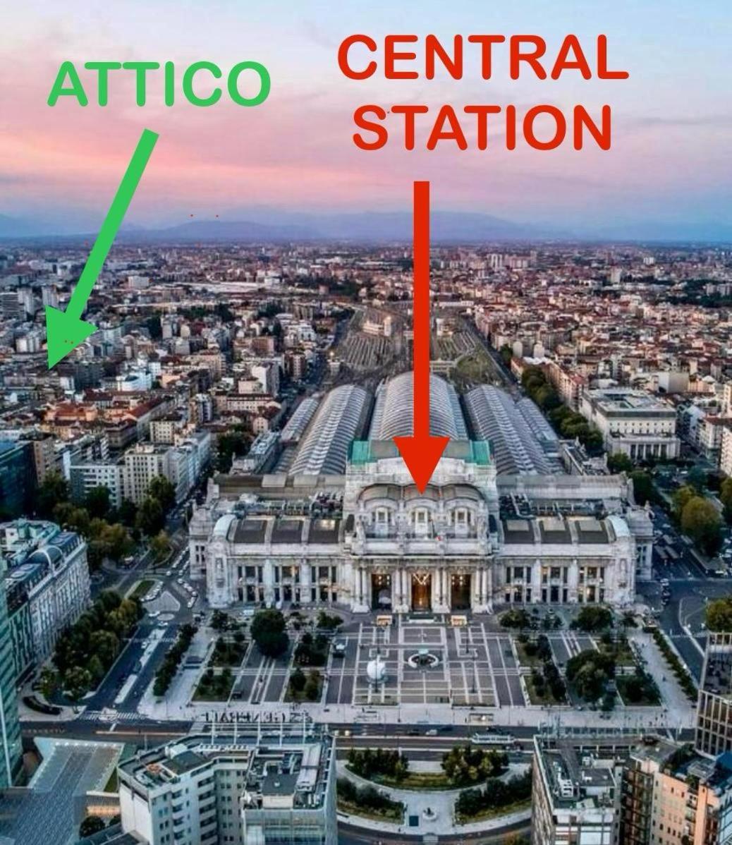 Appartement Penthouse In The Sky With 30 Sqm Terrace Station
