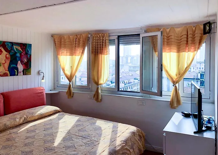 Penthouse In The Sky With 30 Sqm Terrace Milan Central Station